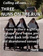 Three Austrian nuns in their 80s have run away from the retirement home where they were placed and gone back to their former convent. Sister Bernadette, 88, Sister Regina, 86, and Sister Rita, 82, are the last three nuns at the Kloster Goldenstein convent in Elsbethen, just outside Salzburg. They regained access with the help of former students and a locksmith. Church authorities are not happy - but the nuns are.